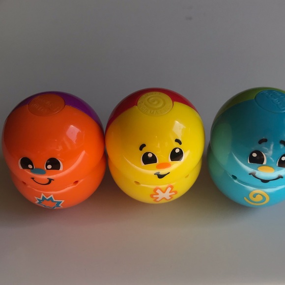 Fischer Price baby toys roly poly stacking blocks - Picture 4 of 4